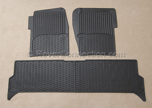 Factory Genuine OEM Rubber Floor Mats for Land Rover Discovery Series II 